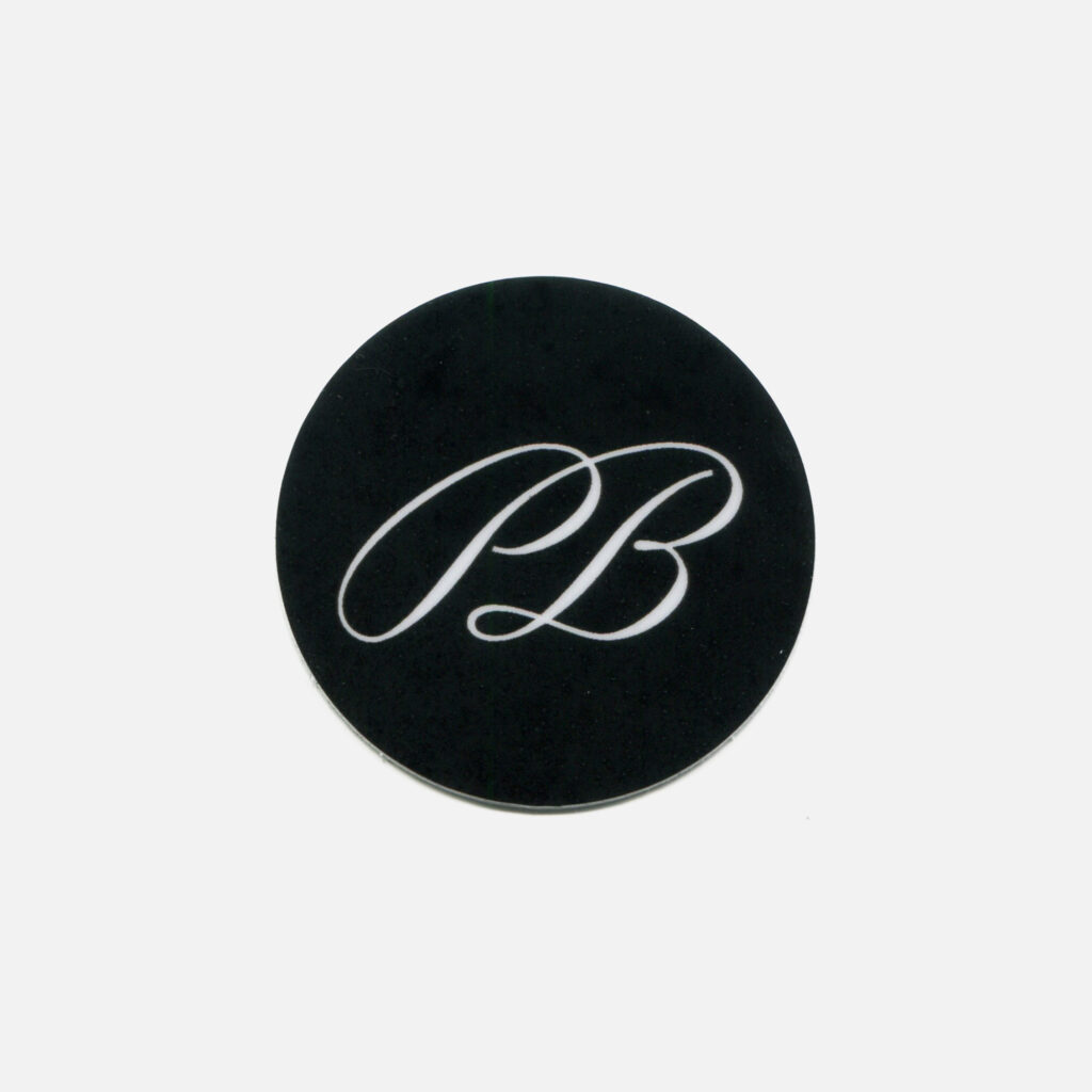 Monogram Sticker